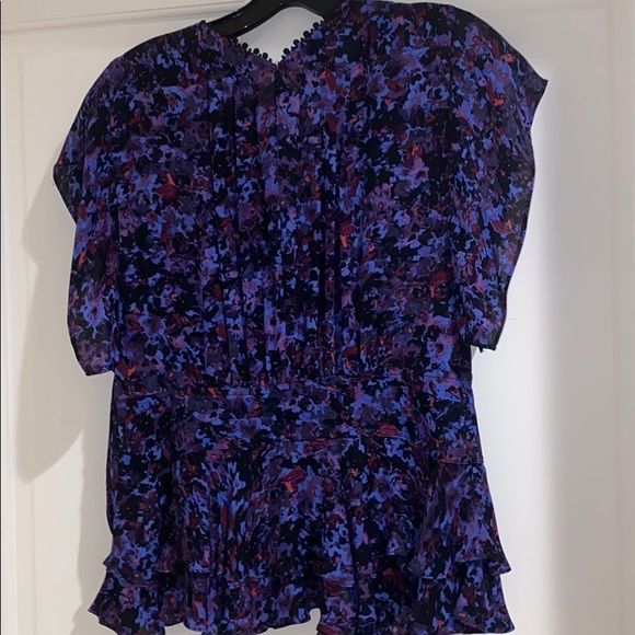 Rebecca Taylor silk blouse with peplum 🌟 - Picture 6 of 6